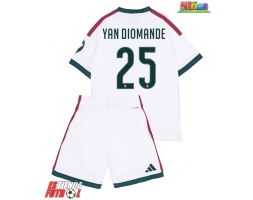Real Madrid Yan Diomande #25 Primera Equipación Niños 2026-27 Manga Corta (+ Pantalones cortos)
